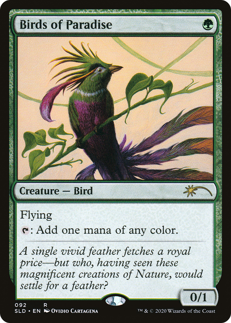 Image of Birds of Paradise (92) (SLD-092) - Secret Lair Drop