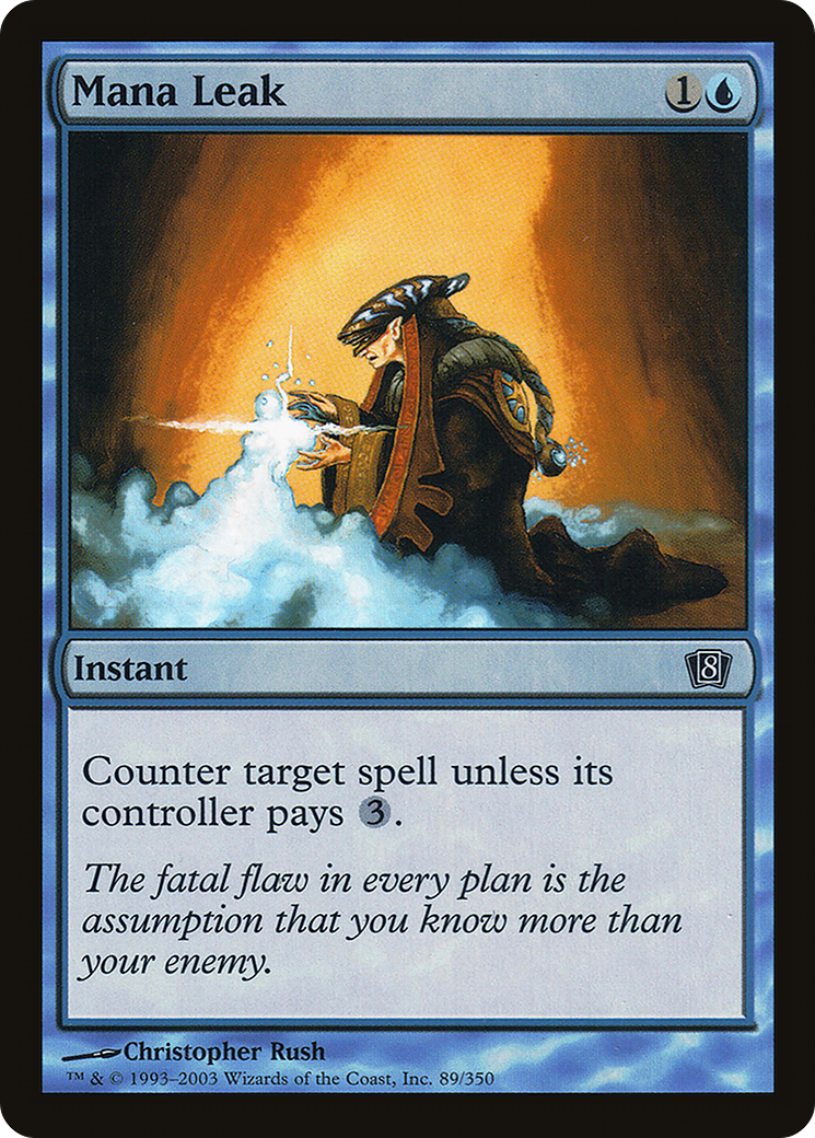 Image of Mana Leak (8ED-089) - 8th Edition