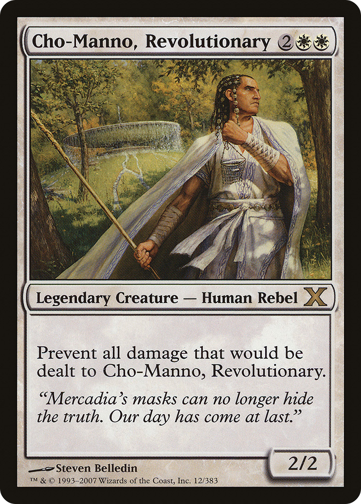 Image of Cho-Manno, Revolutionary (10E-012) - Tenth Edition