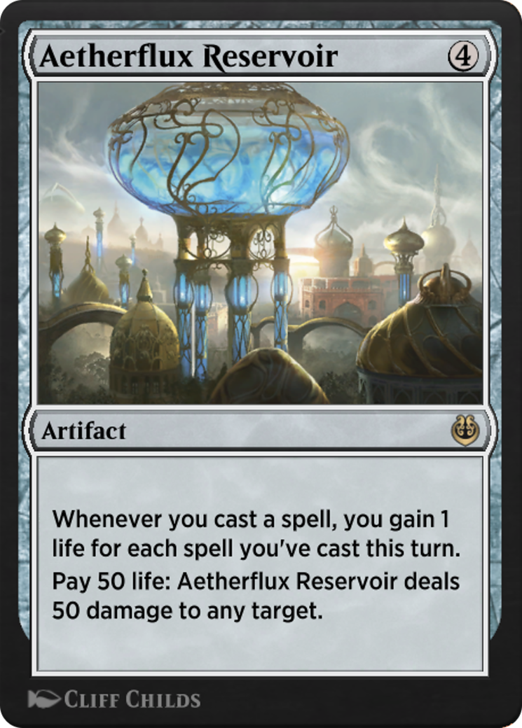Image of Aetherflux Reservoir (KLR-217) - Kaladesh Remastered