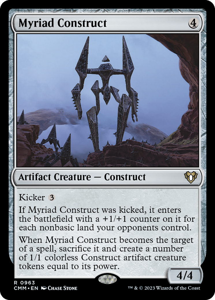 Image of Myriad Construct (CMM-963) - Commander Masters