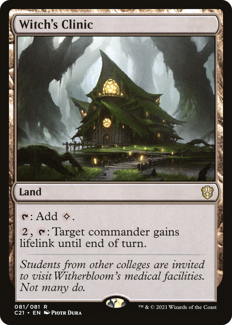 Image of Witch's Clinic (C21-081) - Commander 2021