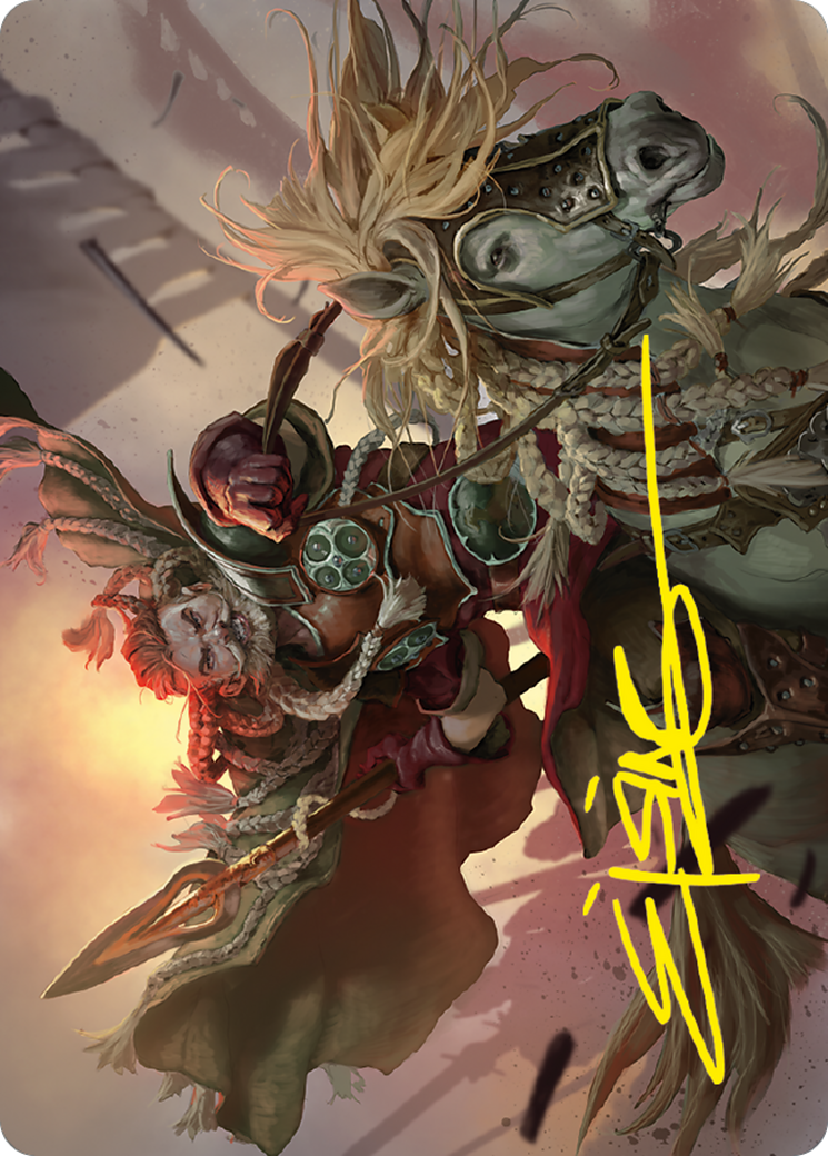 Image of Éomer of the Riddermark // Éomer of the Riddermark (ALTR-009) - Tales of Middle-earth Art Series (Borderless) Foil
