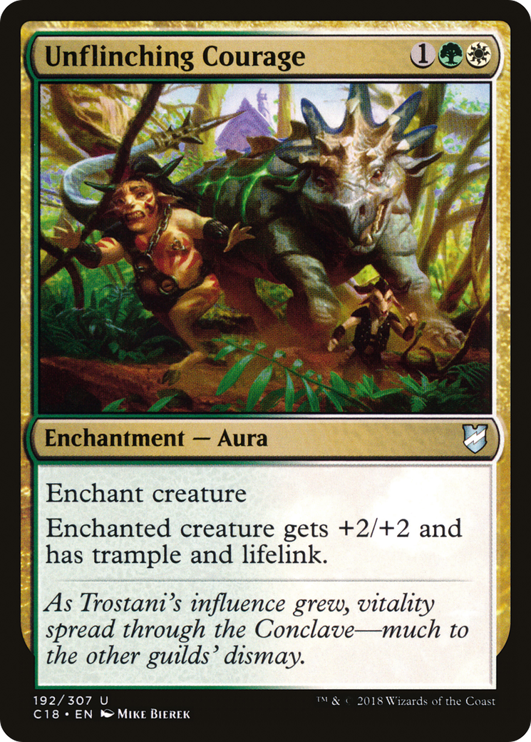 Image of Unflinching Courage (C18-192) - Commander 2018