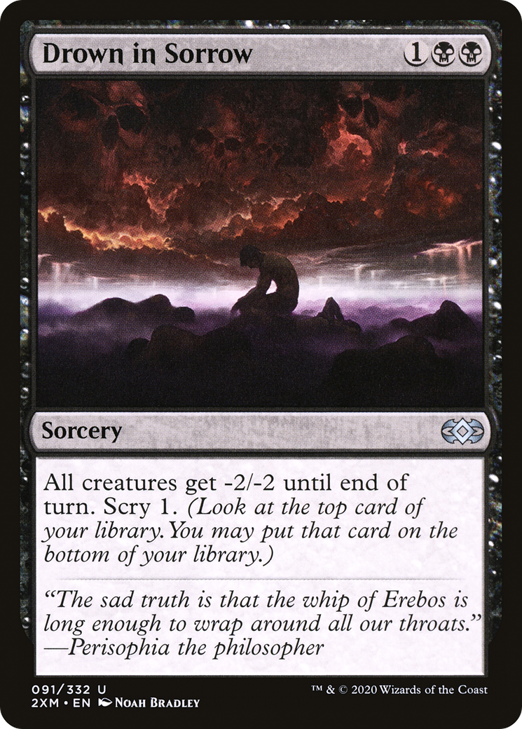Image of Drown in Sorrow (2XM-091) - Double Masters Foil
