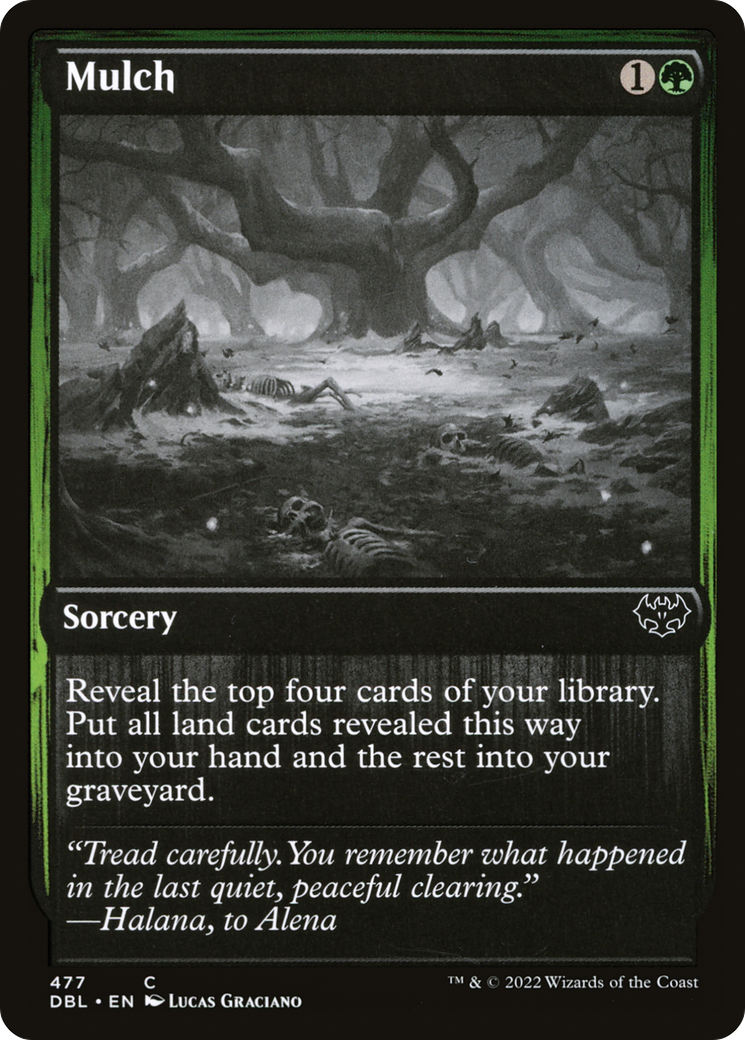 Image of Mulch (DBL-477) - Innistrad: Double Feature Foil
