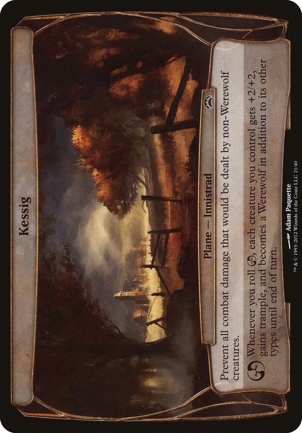 Image of Kessig (Planechase 2012) (OVER-021) - Planechase 2012 Planes Foil