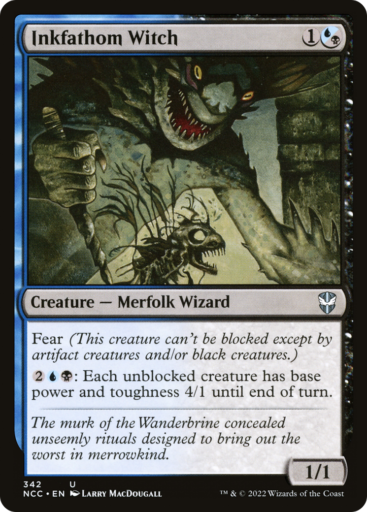 Image of Inkfathom Witch (NCC-342) - New Capenna Commander