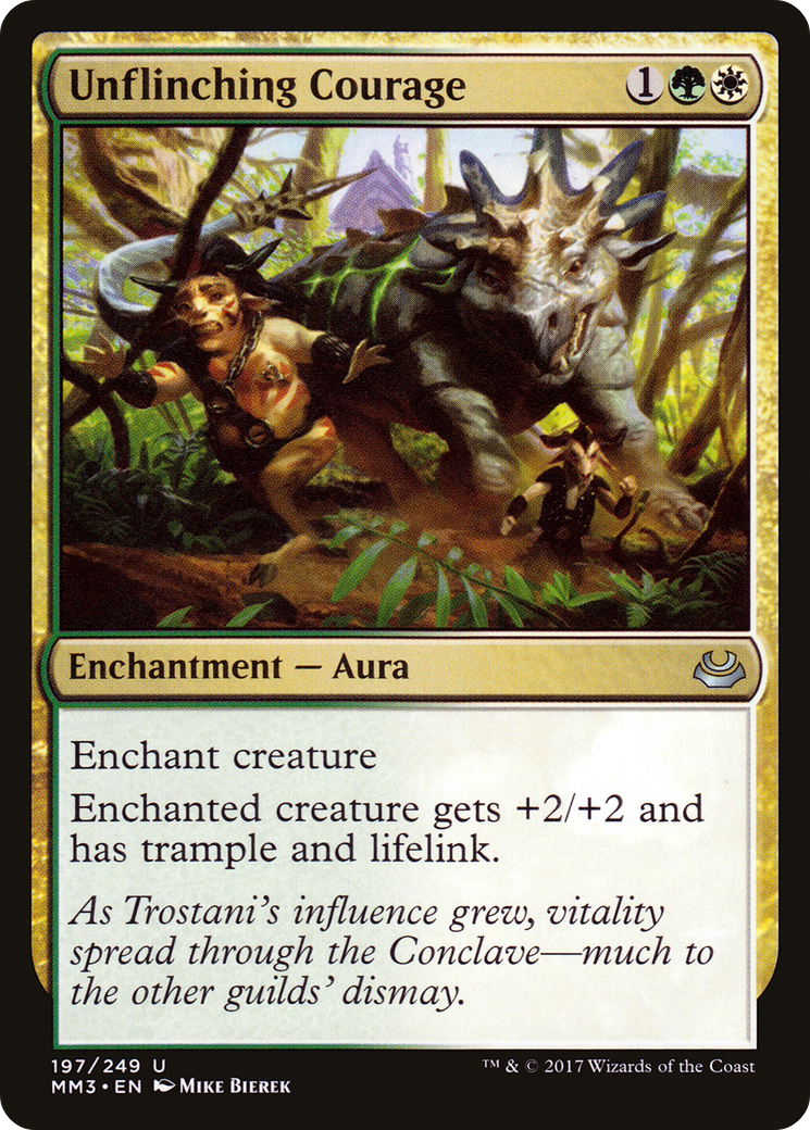 Image of Unflinching Courage (MM3-197) - Modern Masters 2017