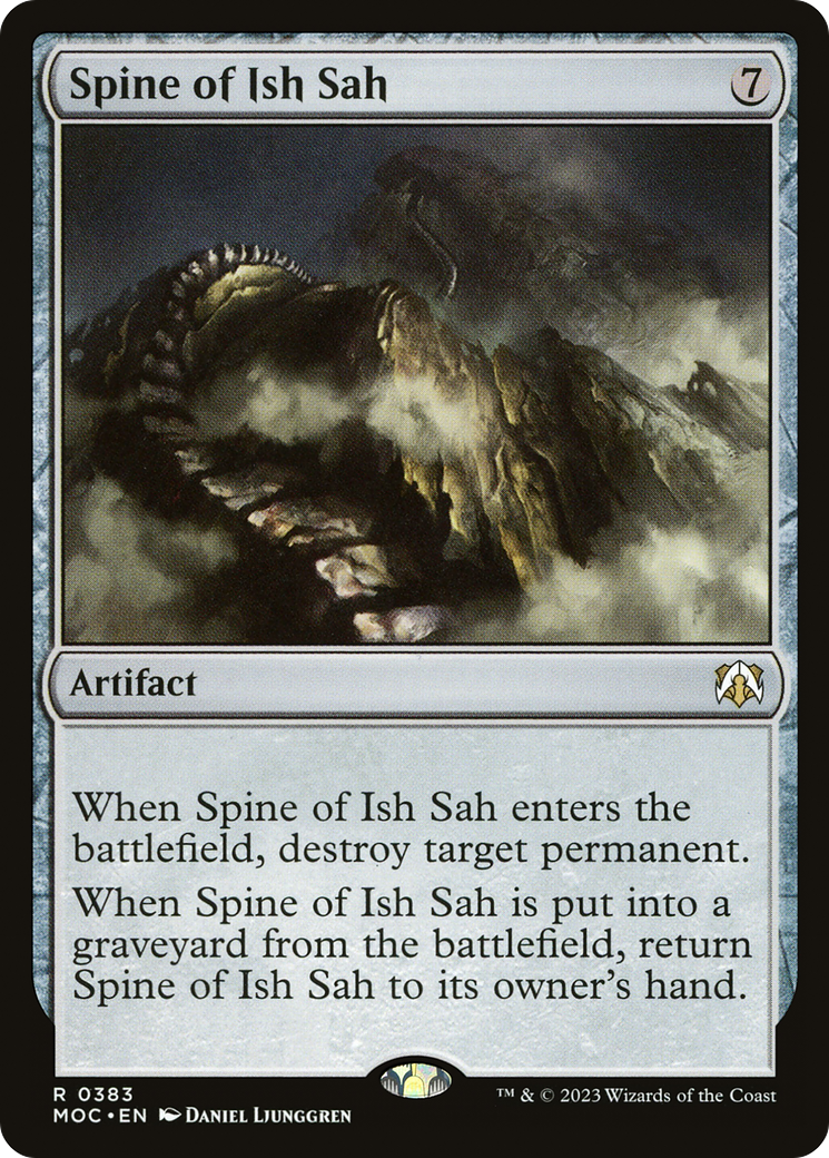 Image of Spine of Ish Sah (MOC-383) - March of the Machine Commander