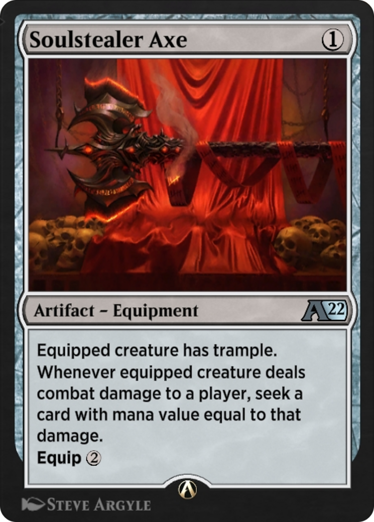 Image of Soulstealer Axe (Y22-060) - Alchemy: Innistrad