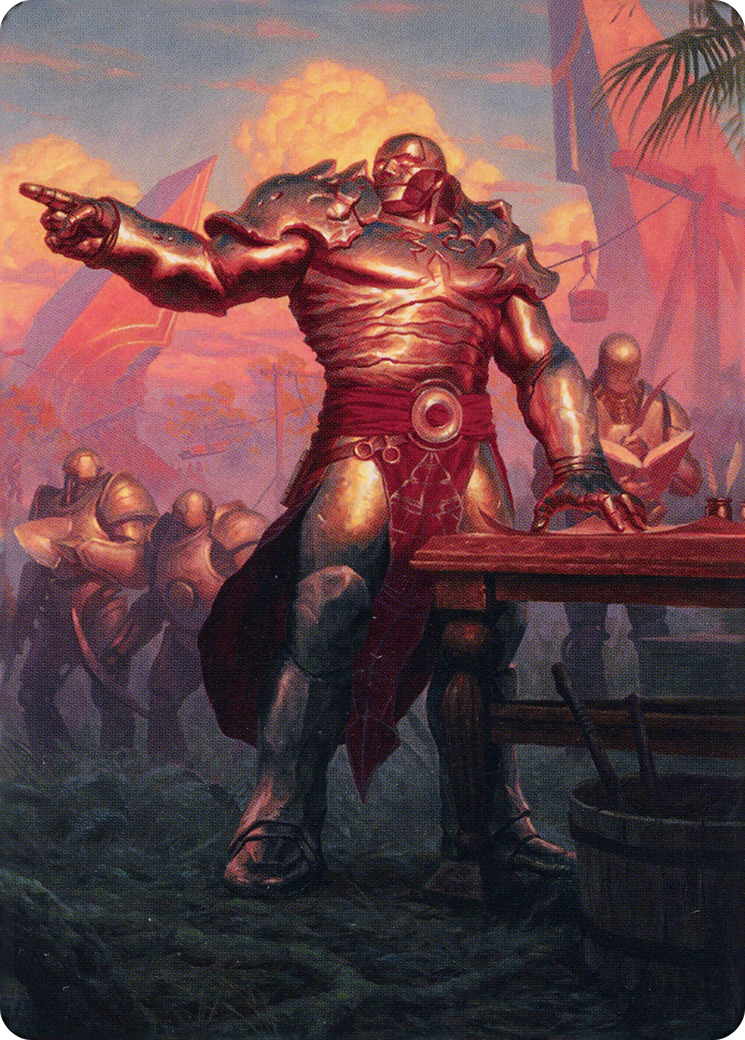 Image of Karn, Living Legacy // Karn, Living Legacy (ADMU-001) - Dominaria United Art Series (Borderless)