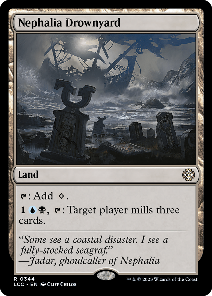 Image of Nephalia Drownyard (LCC-344) - The Lost Caverns of Ixalan Commander