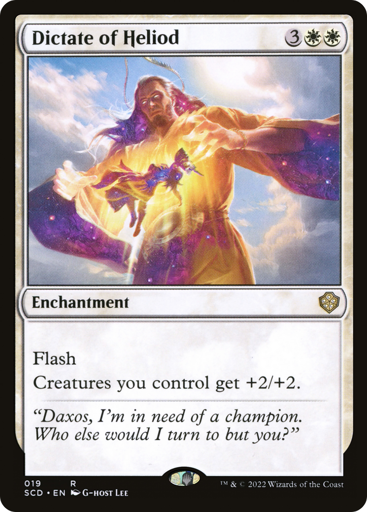 Image of Dictate of Heliod (SCD-019) - Starter Commander Decks