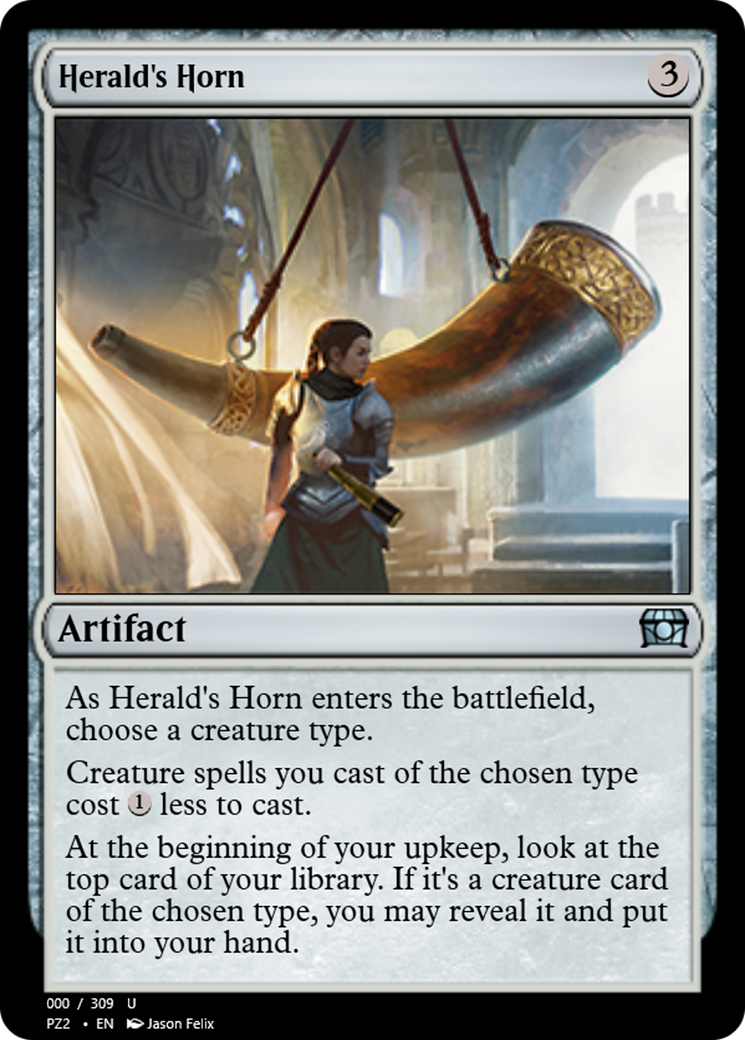 Image of Herald's Horn (PZ2-65731) - Treasure Chest Foil