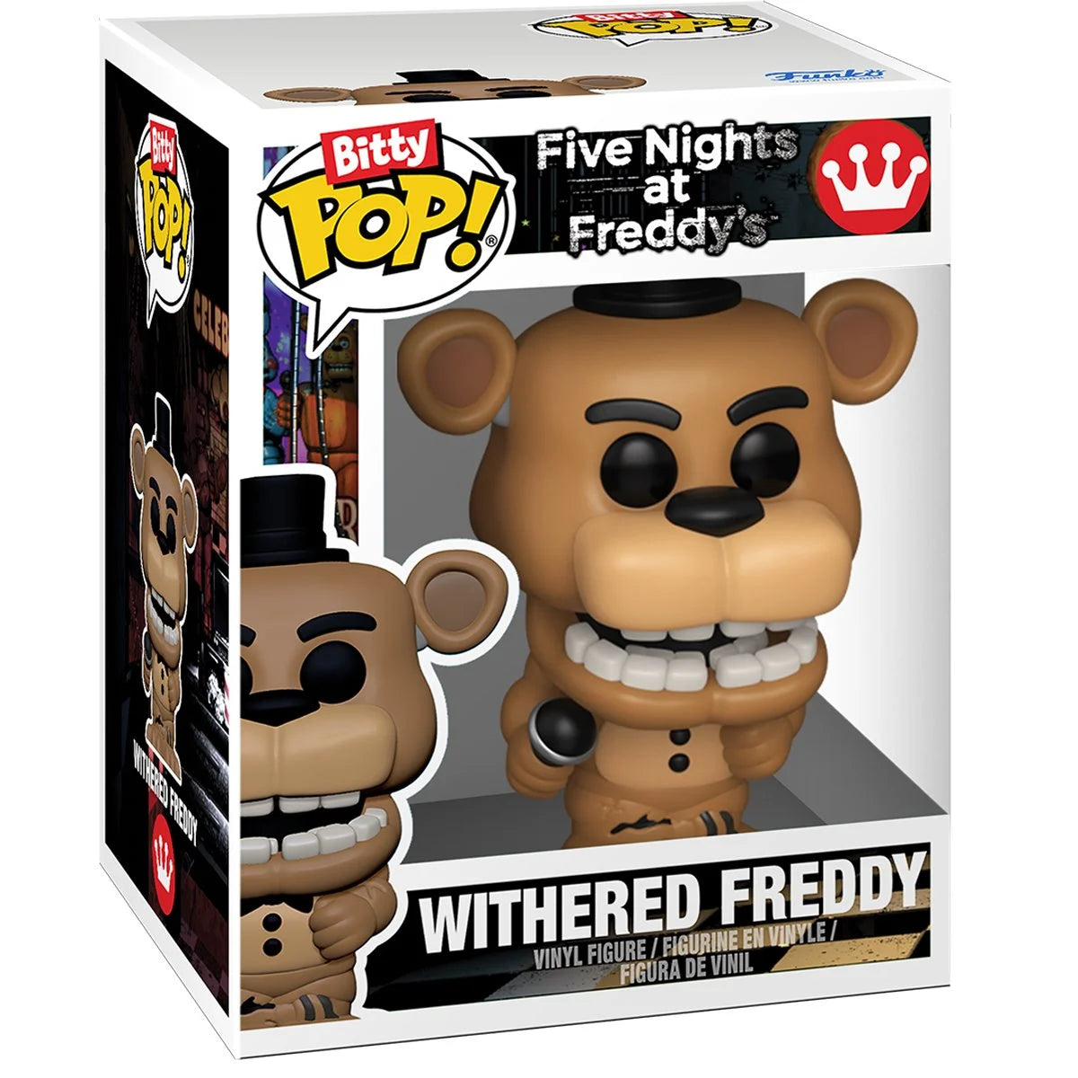 Image of Five Nights at Freddy's Withered Funko Bitty Pop! Mini-Figure 4-Pack