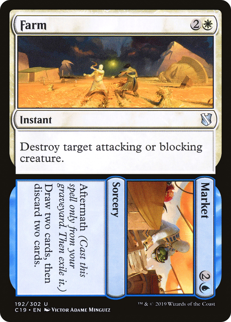 Image of Farm // Market (C19-192) - Commander 2019