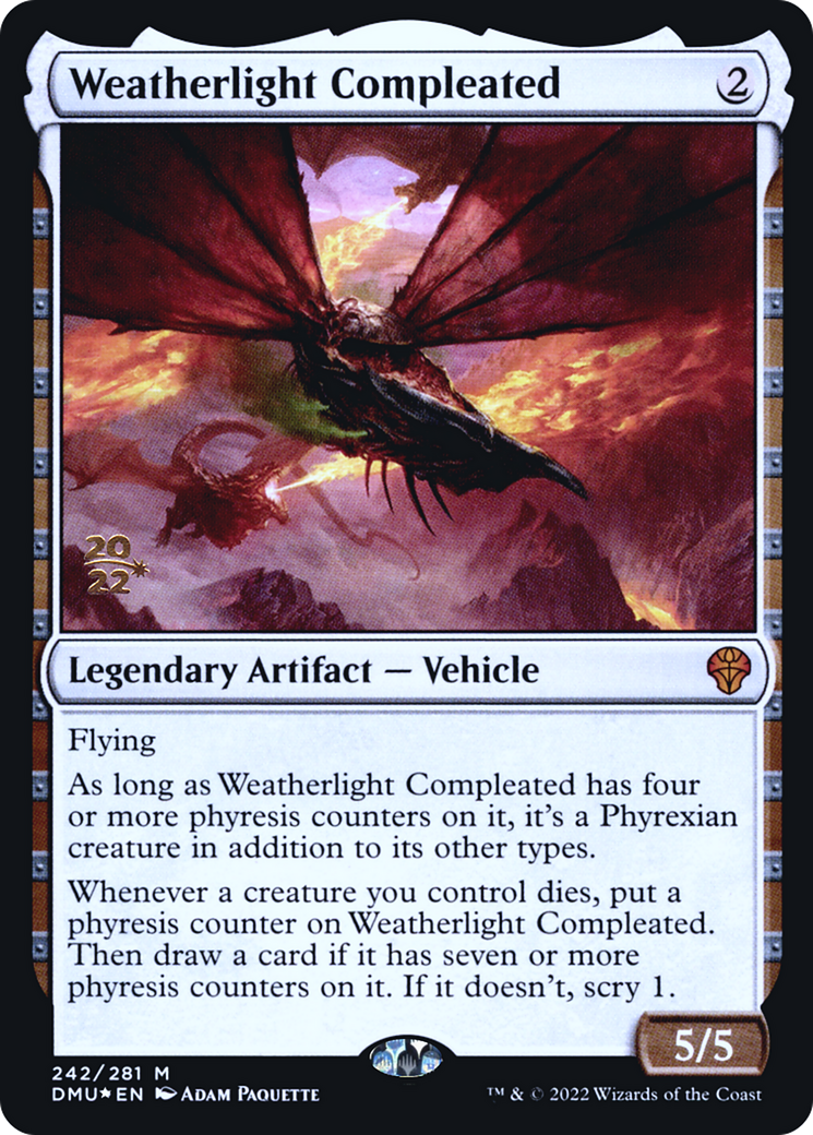 Image of Weatherlight Compleated (PRE-242S) - Dominaria United Promos Foil