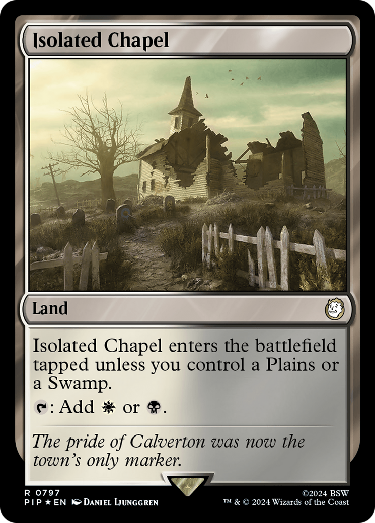 Image of Isolated Chapel (Surge Foil) (PIP-797) - Fallout Foil