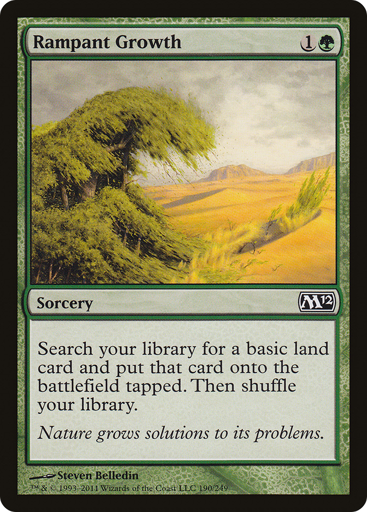 Image of Rampant Growth (M12-190) - Magic 2012 Foil
