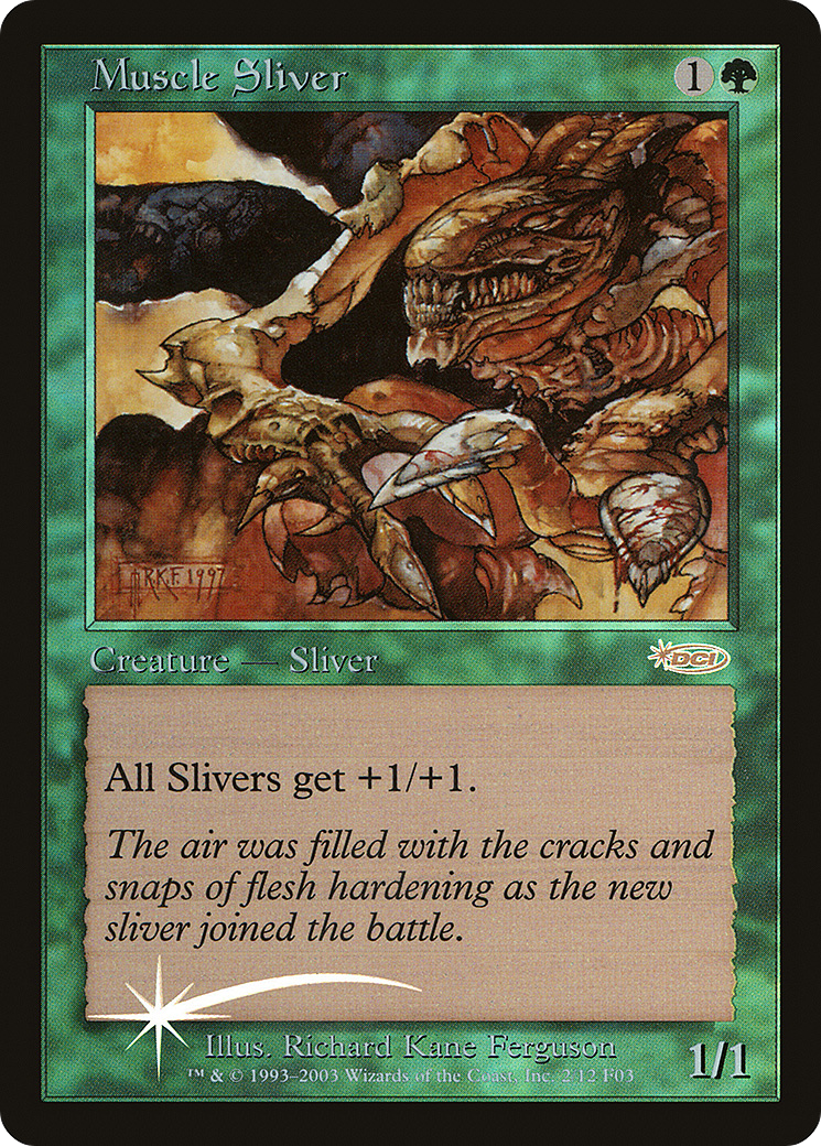 Image of Muscle Sliver (FNM-) - Friday Night Magic 2003 Foil