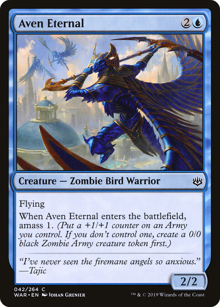 Image of Aven Eternal (WAR-042) - War of the Spark