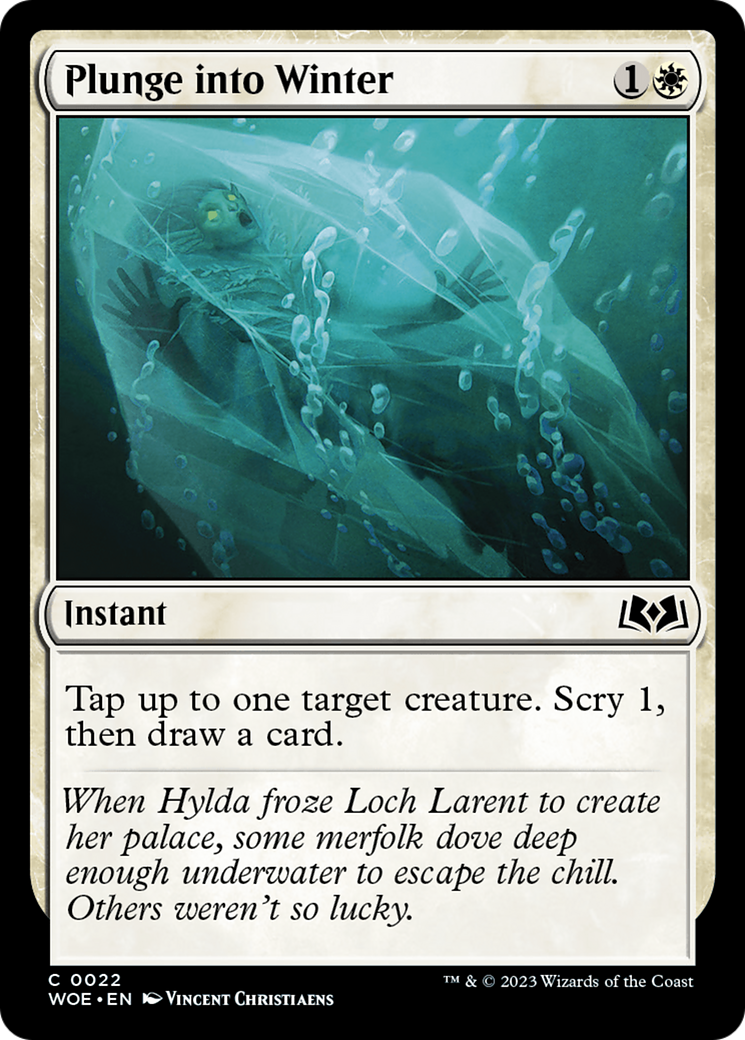 Image of Plunge into Winter (WOE-022) - Wilds of Eldraine