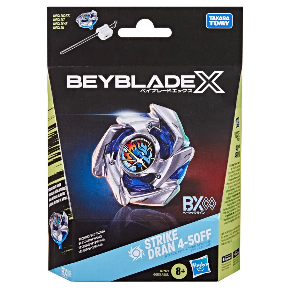 Image of Beyblade X Strike Dran 4-50FF BX Infinity Starter Pack Set