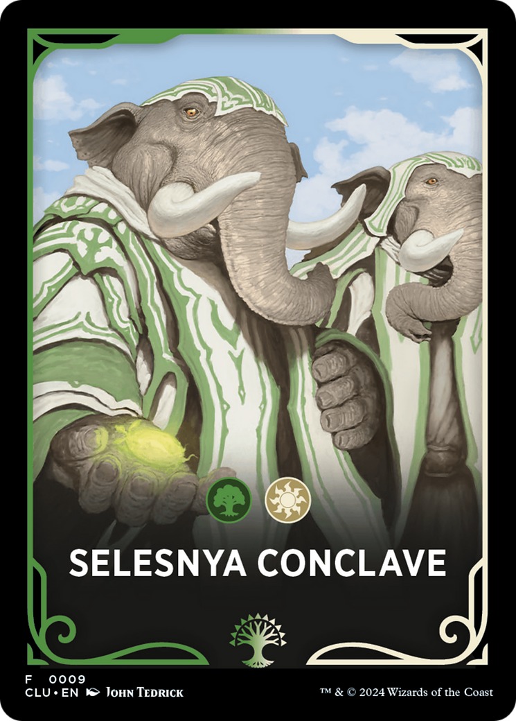 Image of Selesnya Conclave (FCLU-009) - Ravnica: Clue Edition Front Cards
