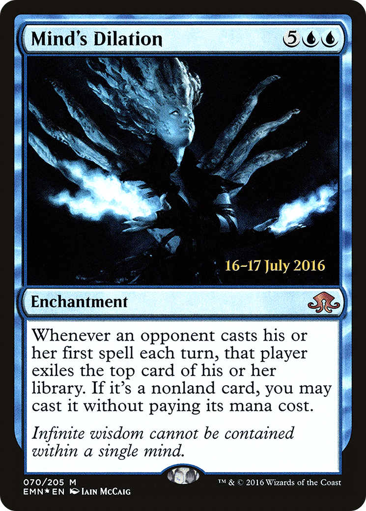 Image of Mind's Dilation (PRE-070) - Eldritch Moon Promos Foil