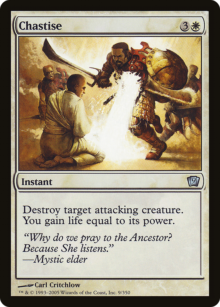 Image of Chastise (9ED-009) - 9th Edition