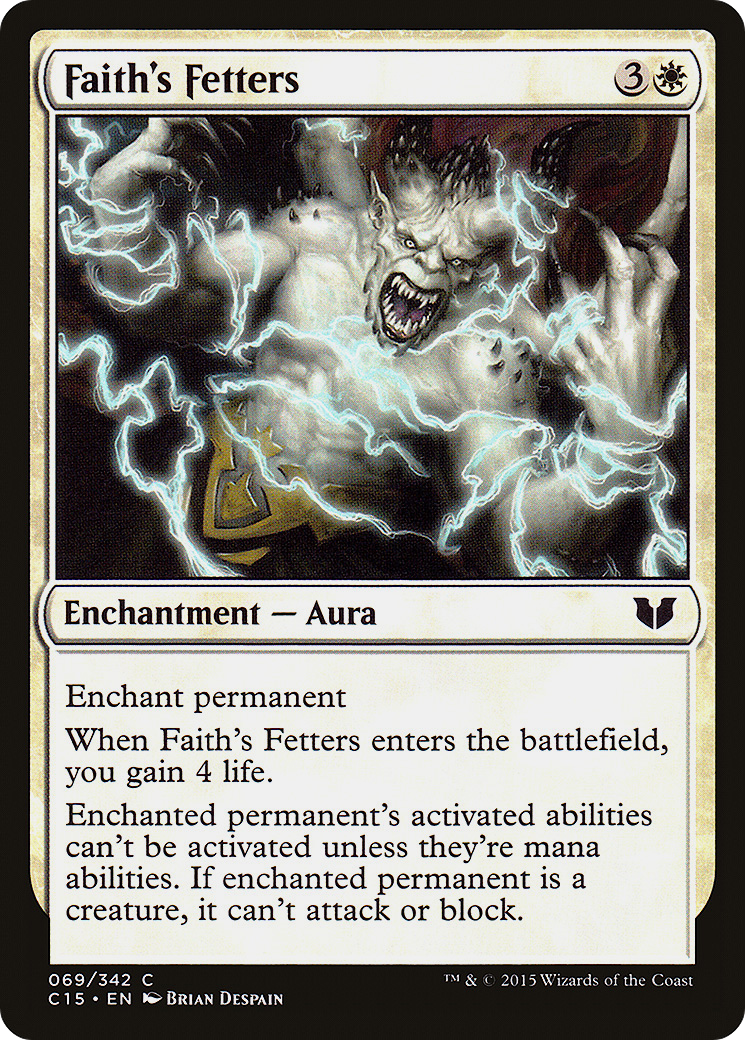 Image of Faith's Fetters (C15-069) - Commander 2015