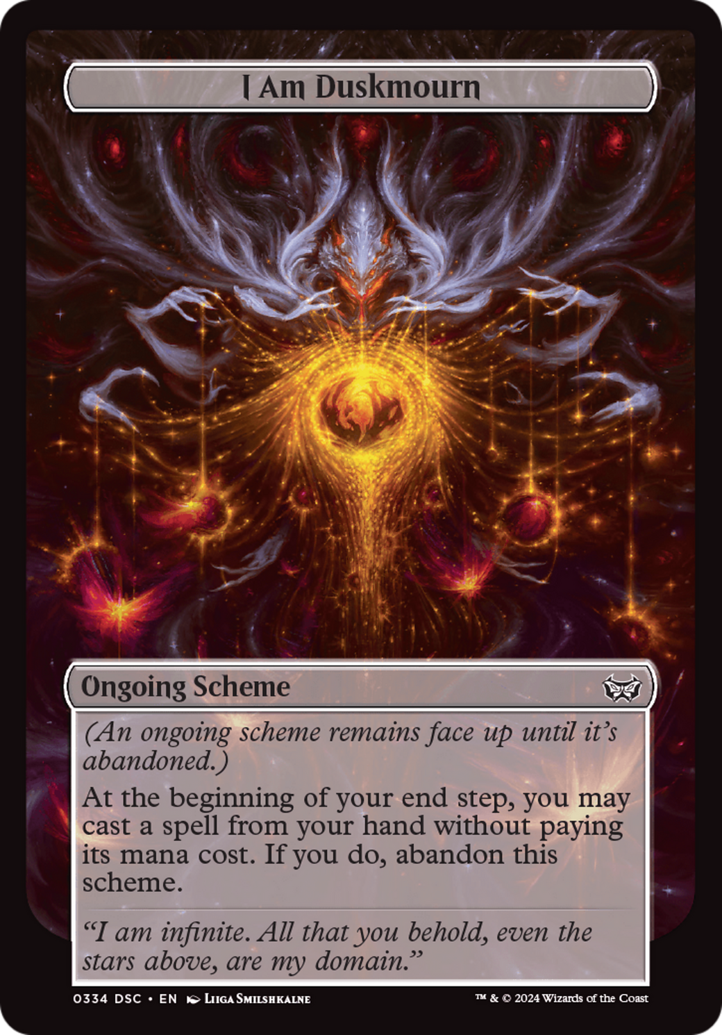 Image of I Am Duskmourn (Full Art) (A:DSC-334) - Duskmourn: House of Horror Commander