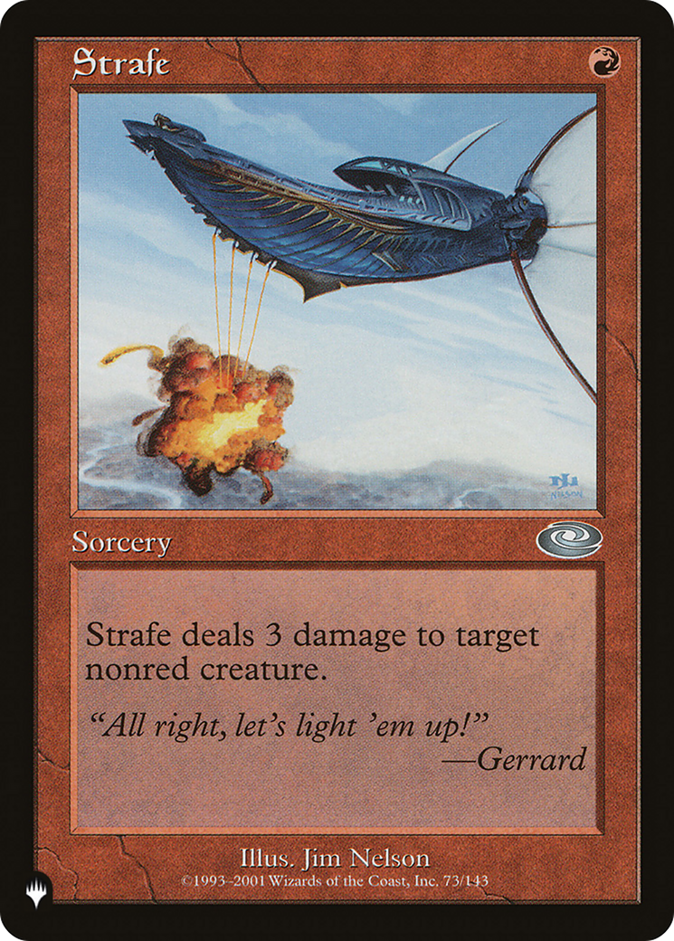 Image of Strafe (LIST-PLS-73) - The List