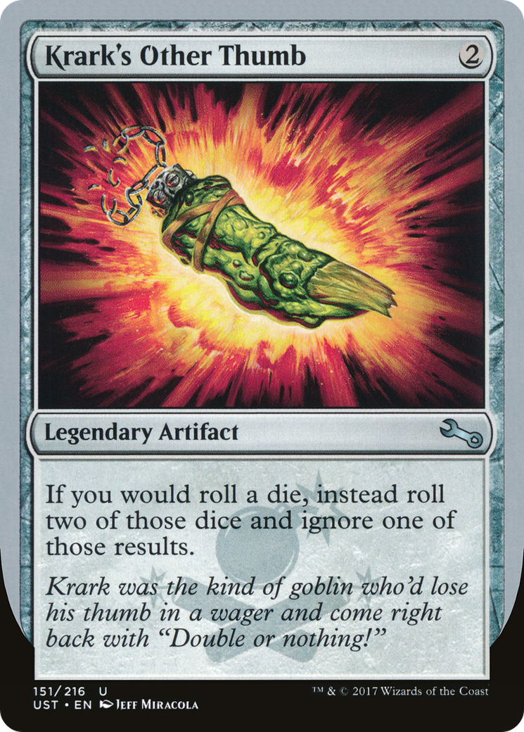 Image of Krark's Other Thumb (UST-151) - Unstable
