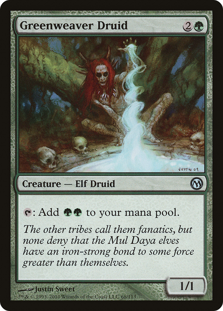 Image of Greenweaver Druid (DPA-068) - Duels of the Planeswalkers