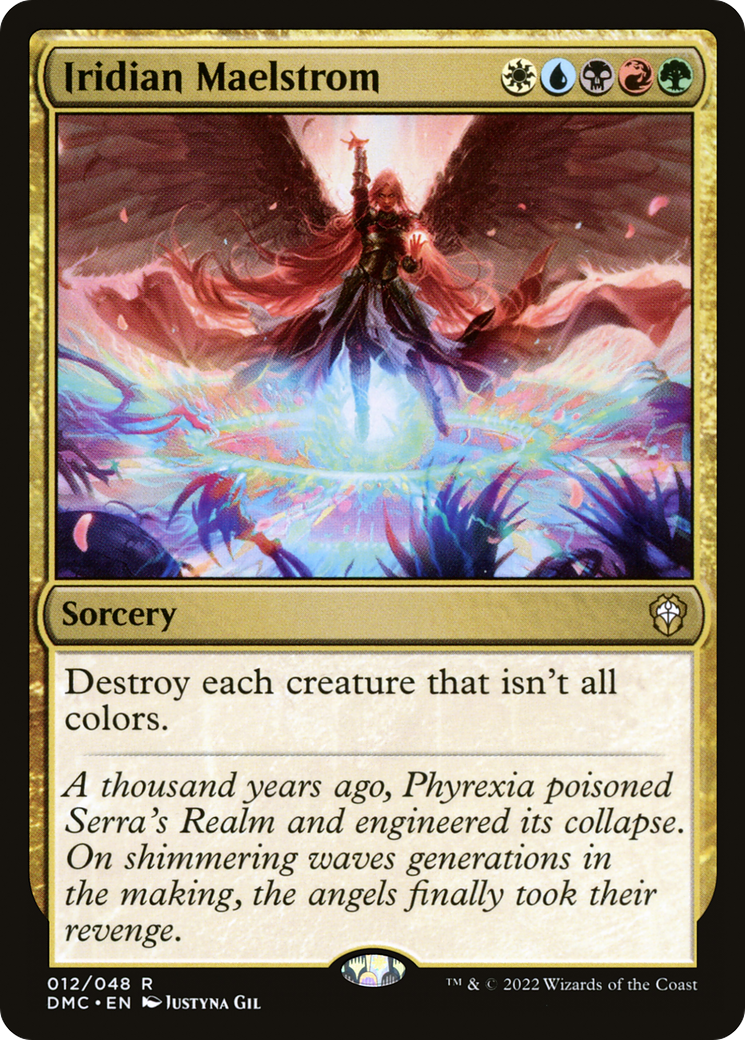 Image of Iridian Maelstrom (DMC-012) - Dominaria United Commander