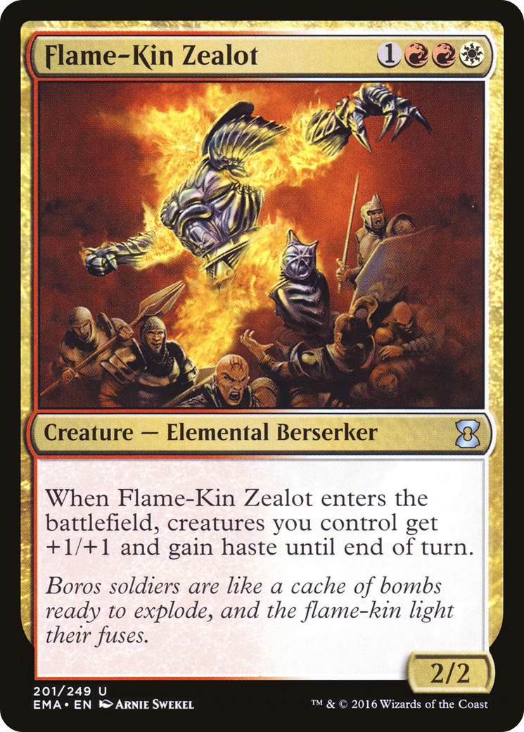 Image of Flame-Kin Zealot (EMA-201) - Eternal Masters