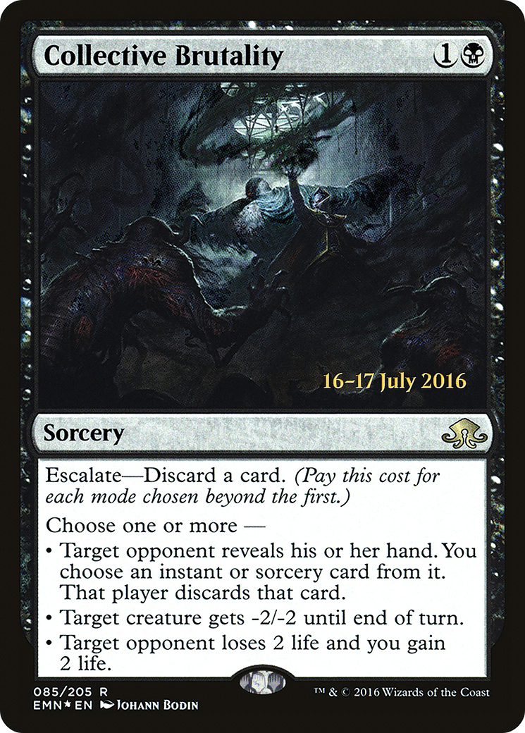 Image of Collective Brutality (PRE-085) - Eldritch Moon Promos Foil
