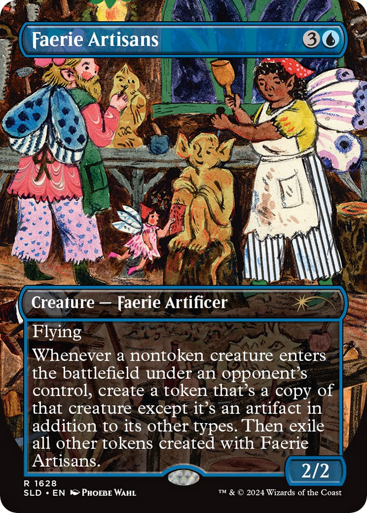 Image of Faerie Artisans (SLD-1628) - Secret Lair Drop (Borderless)