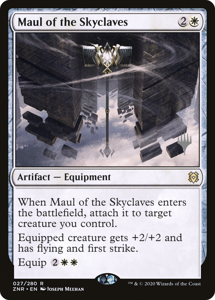 Image of Maul of the Skyclaves (PPZNR-027) - Zendikar Rising Promos