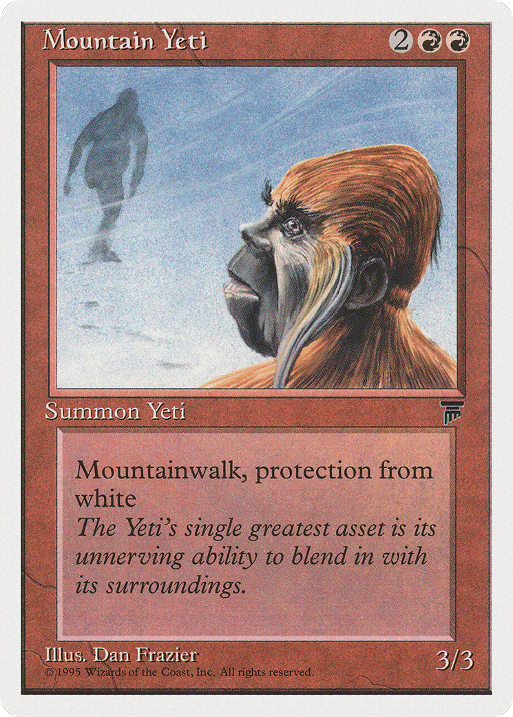 Image of Mountain Yeti (CHR-) - Chronicles