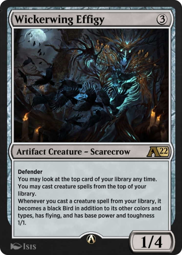 Image of Wickerwing Effigy (Y22-061) - Alchemy: Innistrad