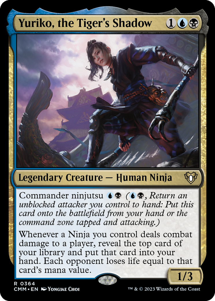 Image of Yuriko, the Tiger's Shadow (CMM-364) - Commander Masters