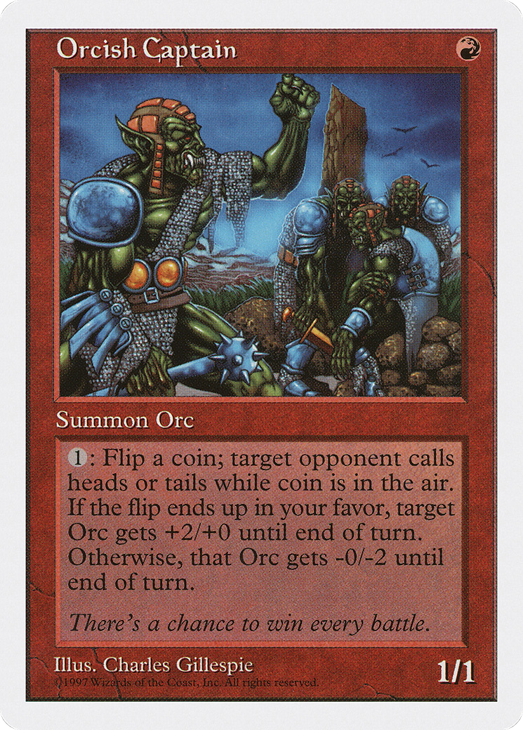 Image of Orcish Captain (5ED-) - Fifth Edition