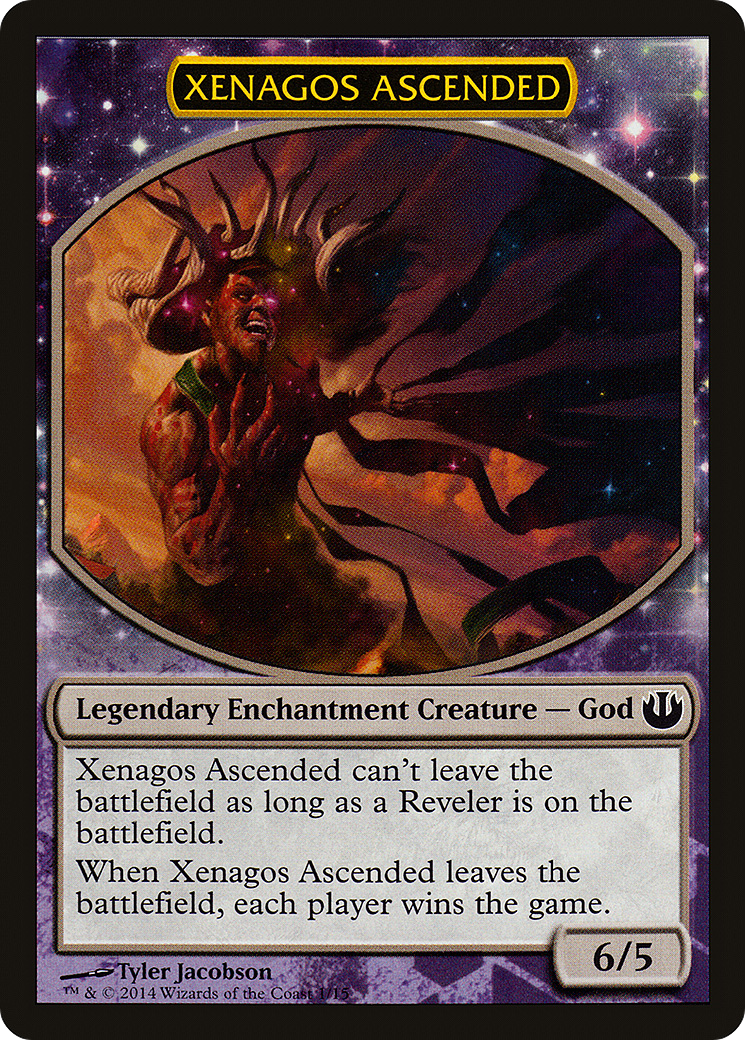 Image of Xenagos Ascended (HERO-) - Defeat a God: (enchantment)