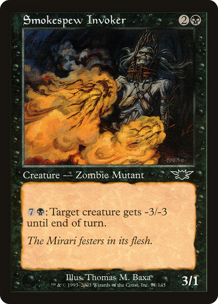 Image of Smokespew Invoker (LGN-081) - Legions