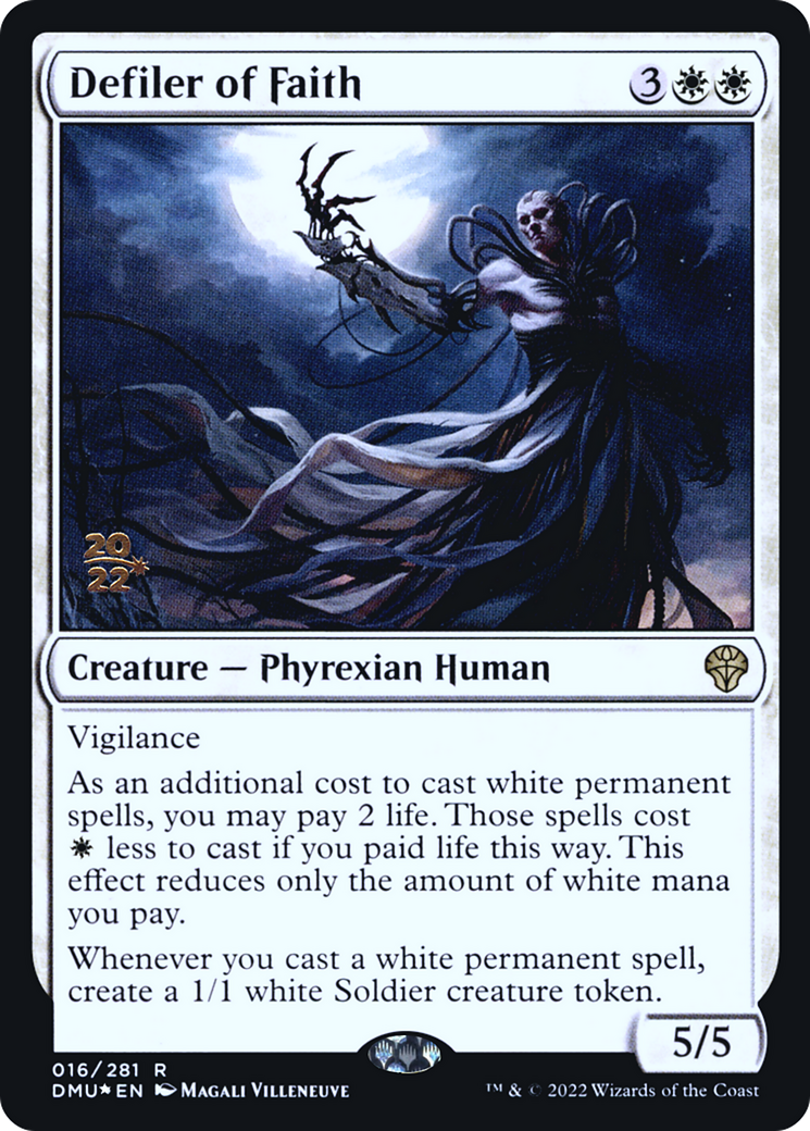 Image of Defiler of Faith (PRE-016) - Dominaria United Promos Foil