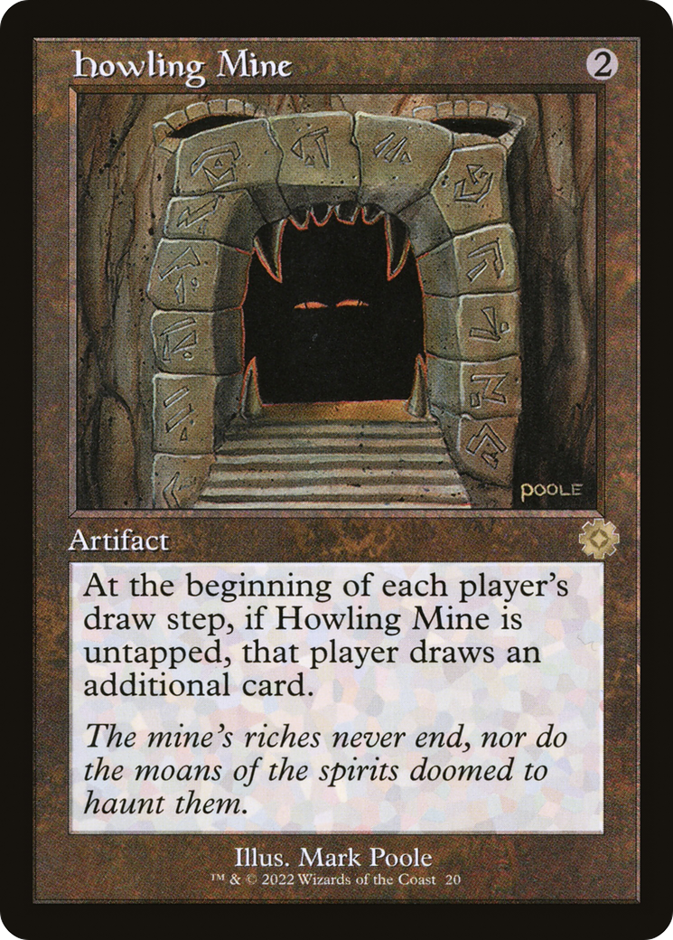 Image of Howling Mine (BRR-020) - The Brothers' War Retro Artifacts
