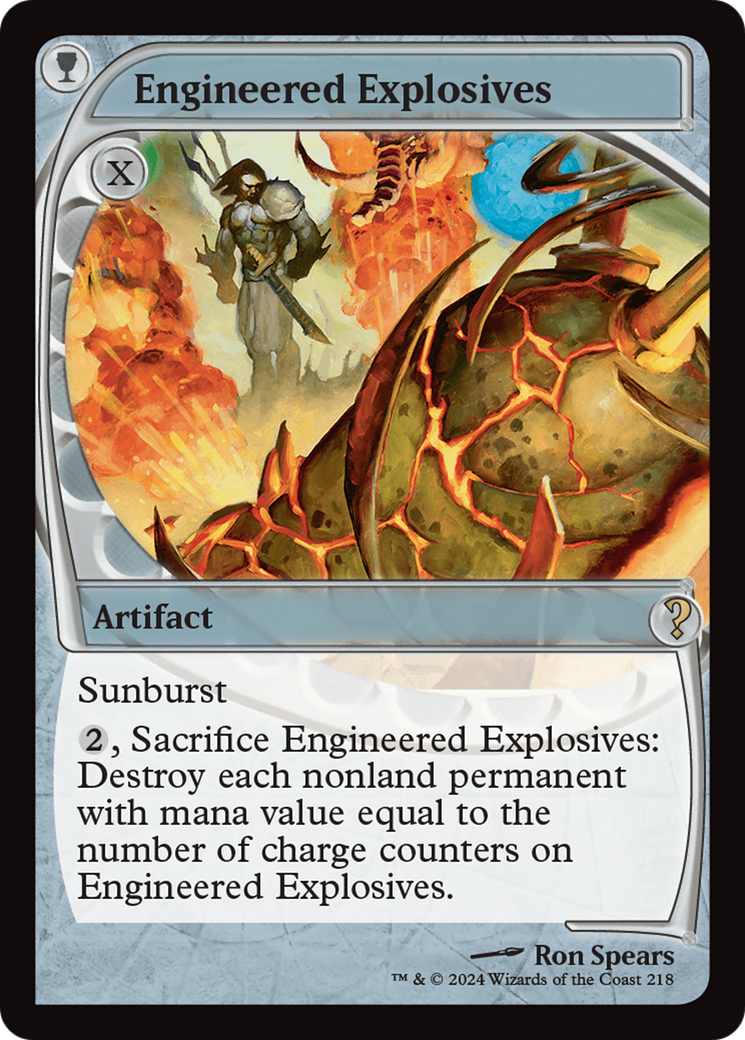 Image of Engineered Explosives (Future Sight) (MB2-218) - Mystery Booster 2 Foil